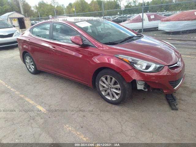 HYUNDAI ELANTRA 2016 5npdh4ae3gh765390