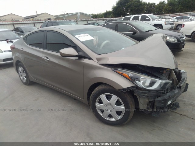 HYUNDAI ELANTRA 2016 5npdh4ae3gh772484