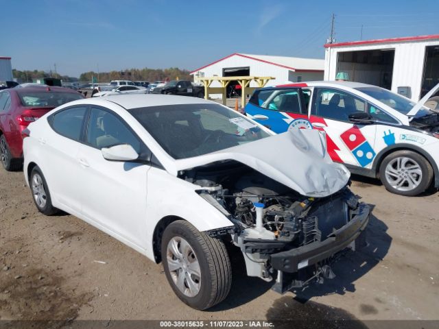 HYUNDAI ELANTRA 2016 5npdh4ae3gh774509