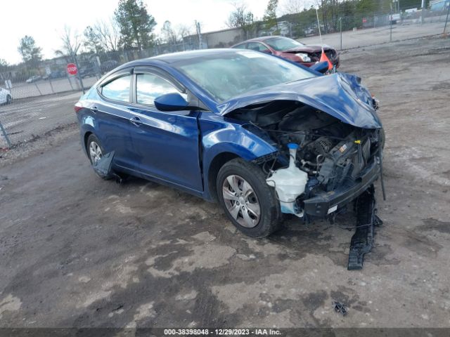 HYUNDAI ELANTRA 2016 5npdh4ae3gh779273