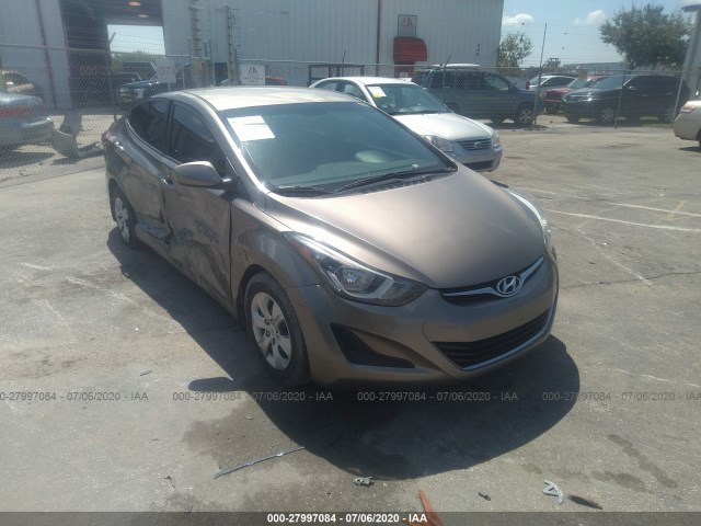 HYUNDAI ELANTRA 2016 5npdh4ae3gh781220