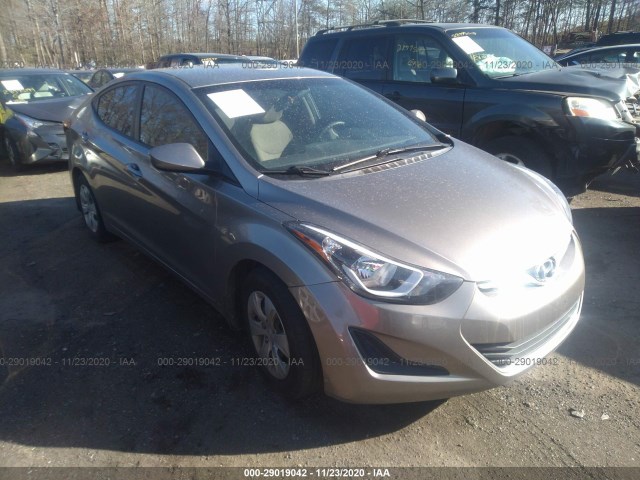 HYUNDAI ELANTRA 2016 5npdh4ae3gh785039