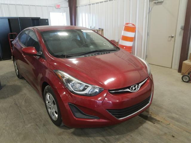 HYUNDAI ELANTRA SE 2016 5npdh4ae3gh785624