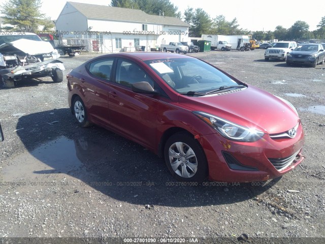 HYUNDAI ELANTRA 2016 5npdh4ae3gh787132