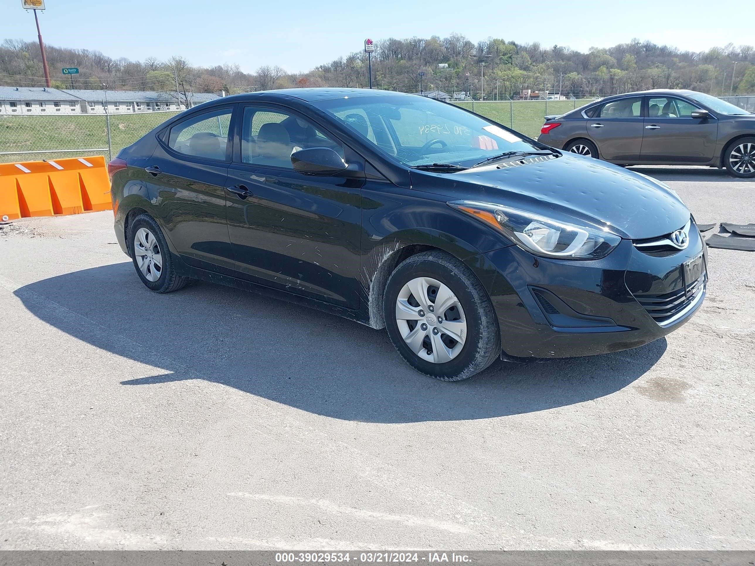 HYUNDAI ELANTRA SE 2016 5npdh4ae3gh789754