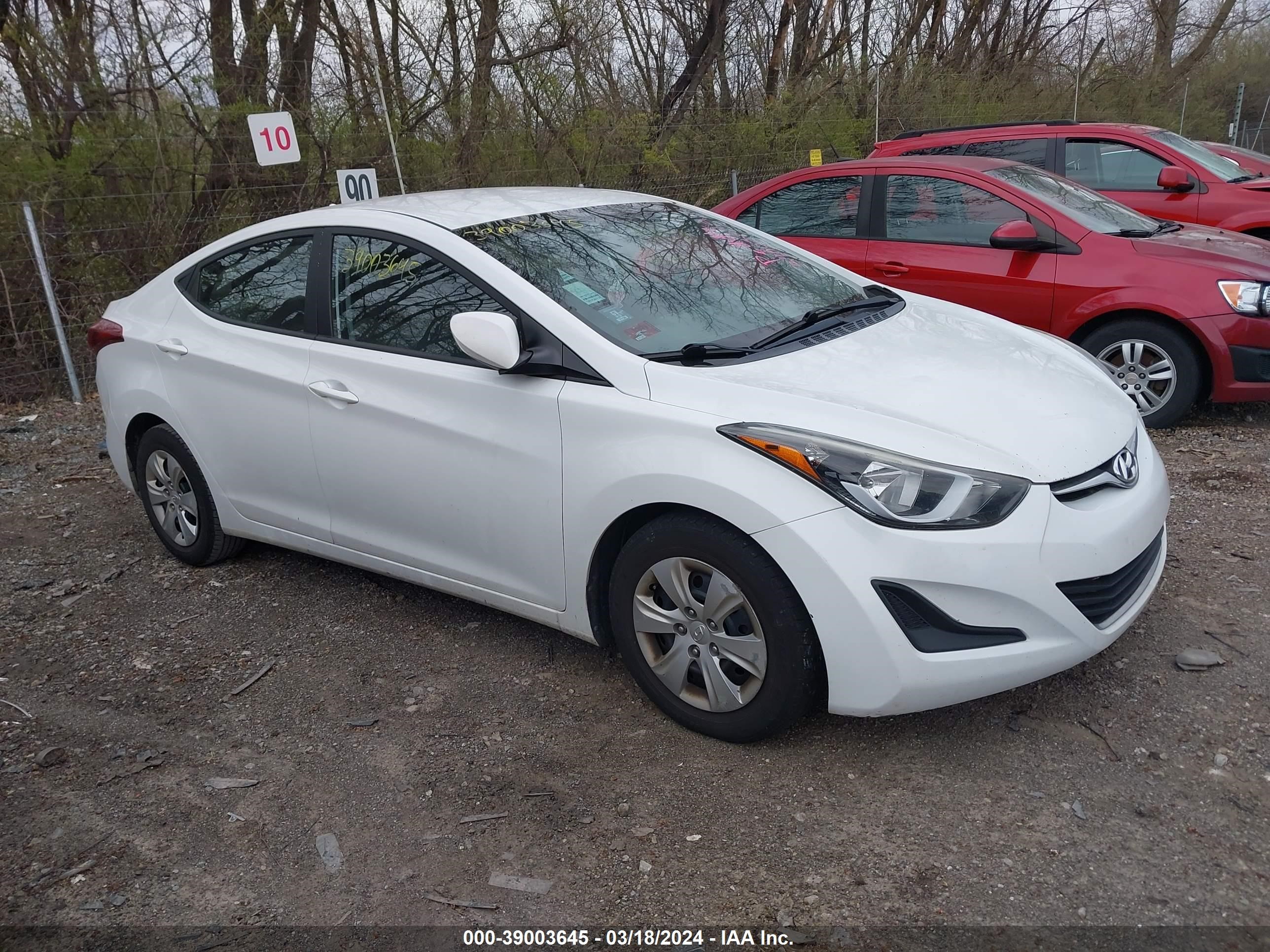 HYUNDAI ELANTRA 2016 5npdh4ae3gh792198