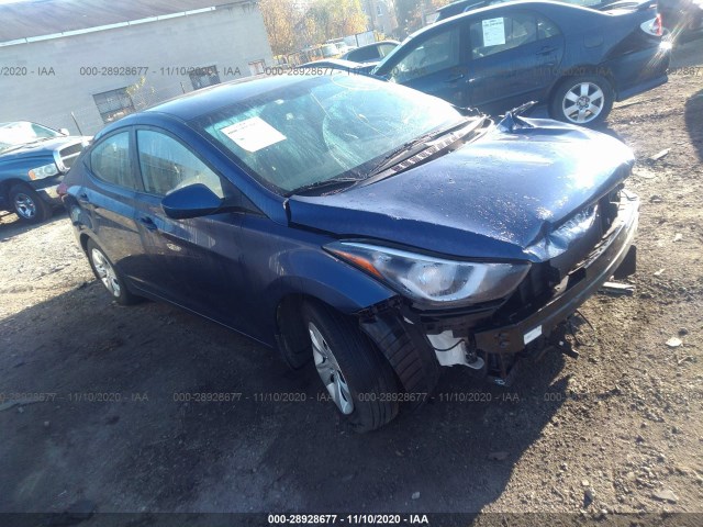 HYUNDAI ELANTRA 2016 5npdh4ae3gh794419