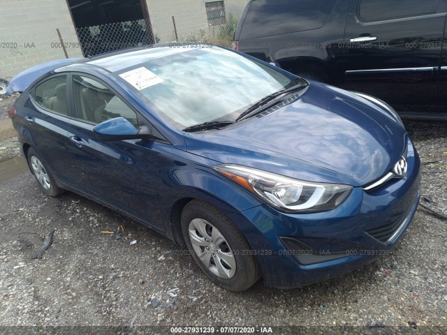 HYUNDAI ELANTRA 2016 5npdh4ae3gh794422