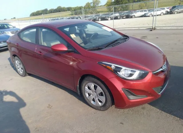 HYUNDAI ELANTRA 2016 5npdh4ae3gh795456