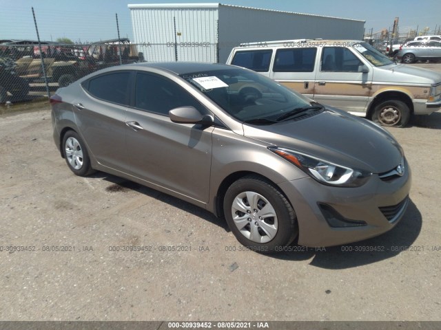 HYUNDAI ELANTRA 2016 5npdh4ae3gh796199