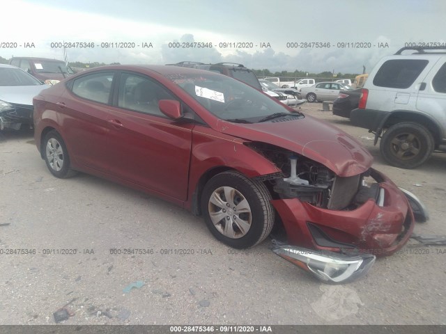 HYUNDAI ELANTRA 2016 5npdh4ae3gh796929