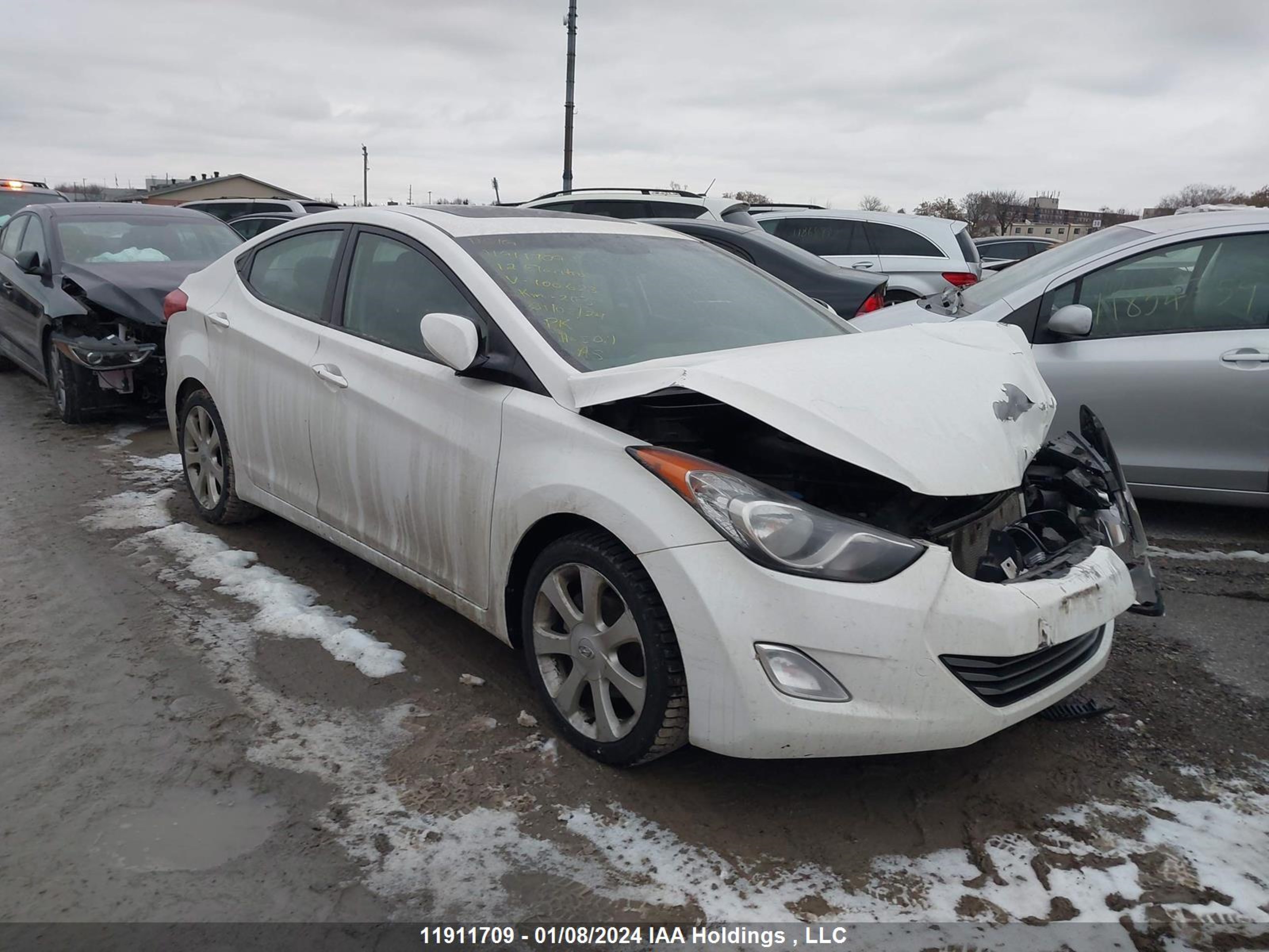 HYUNDAI ELANTRA 2012 5npdh4ae4ch100623