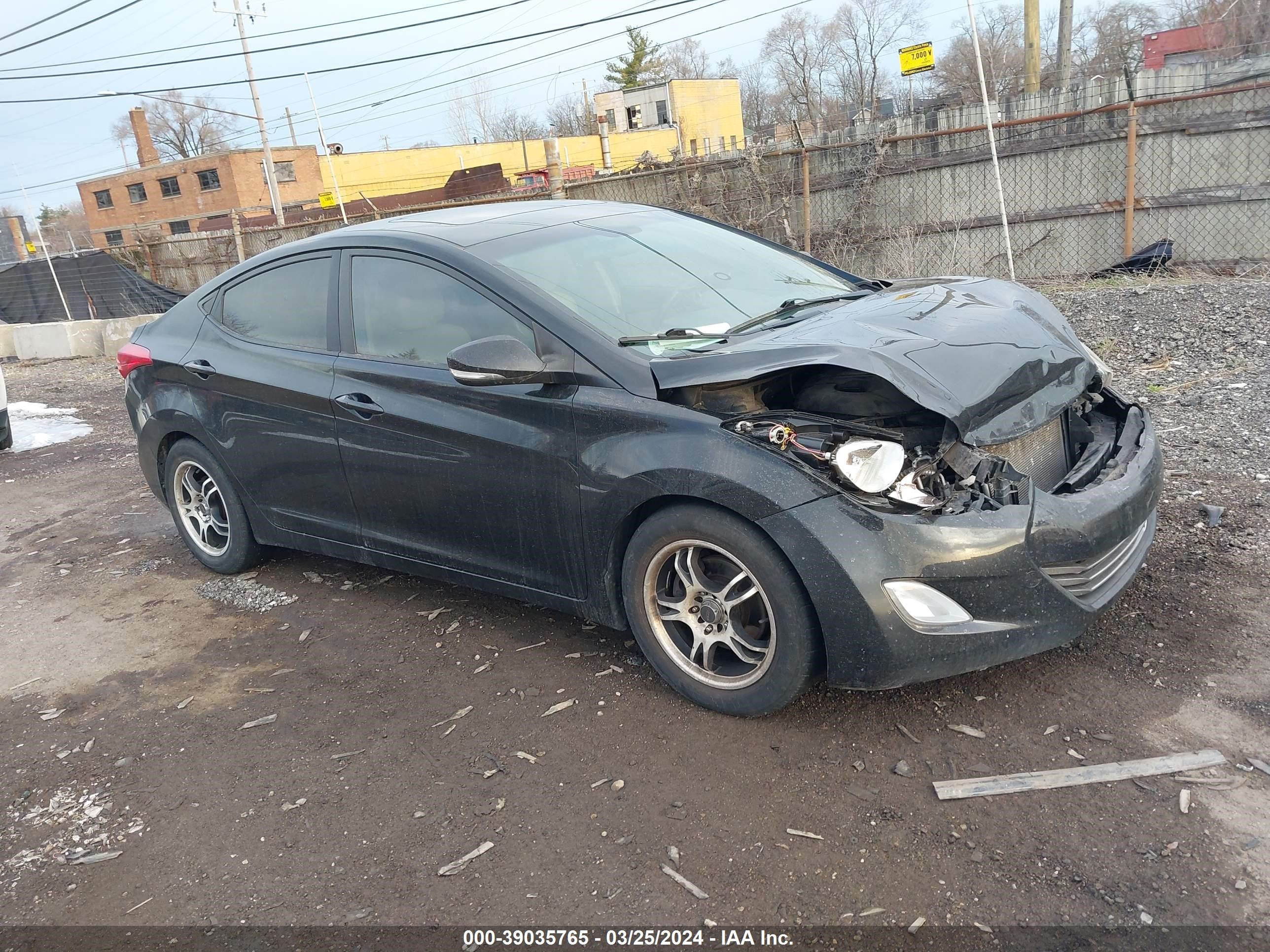 HYUNDAI ELANTRA 2012 5npdh4ae4ch128695