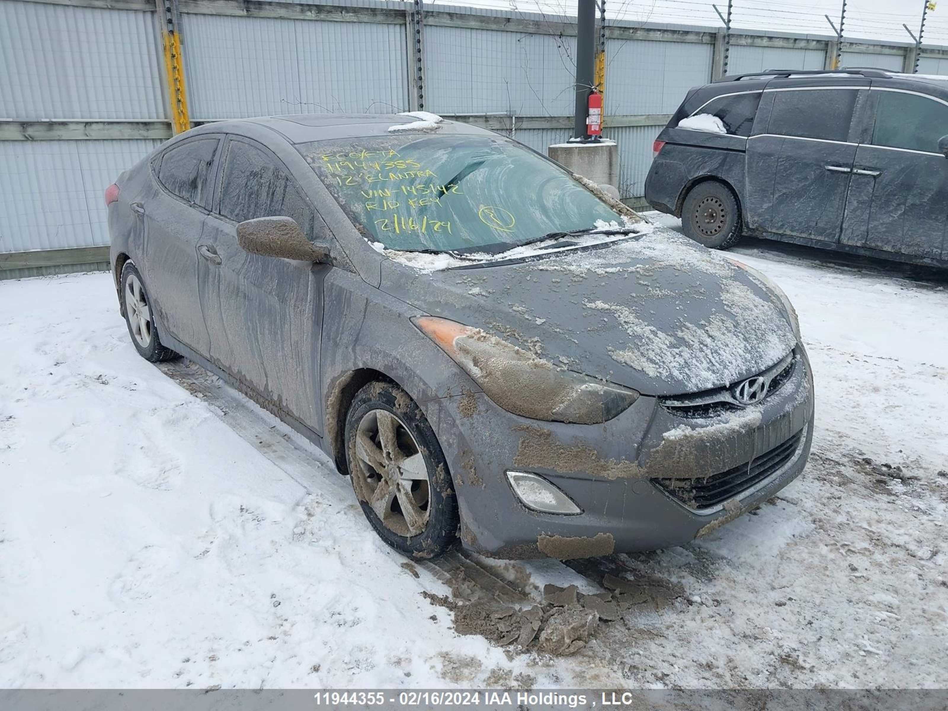 HYUNDAI ELANTRA 2012 5npdh4ae4ch145142