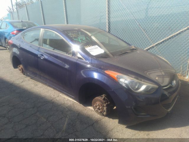 HYUNDAI ELANTRA 2013 5npdh4ae4dh165408