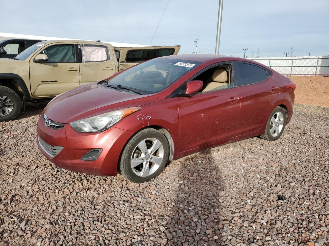 HYUNDAI ELANTRA 2013 5npdh4ae4dh308860