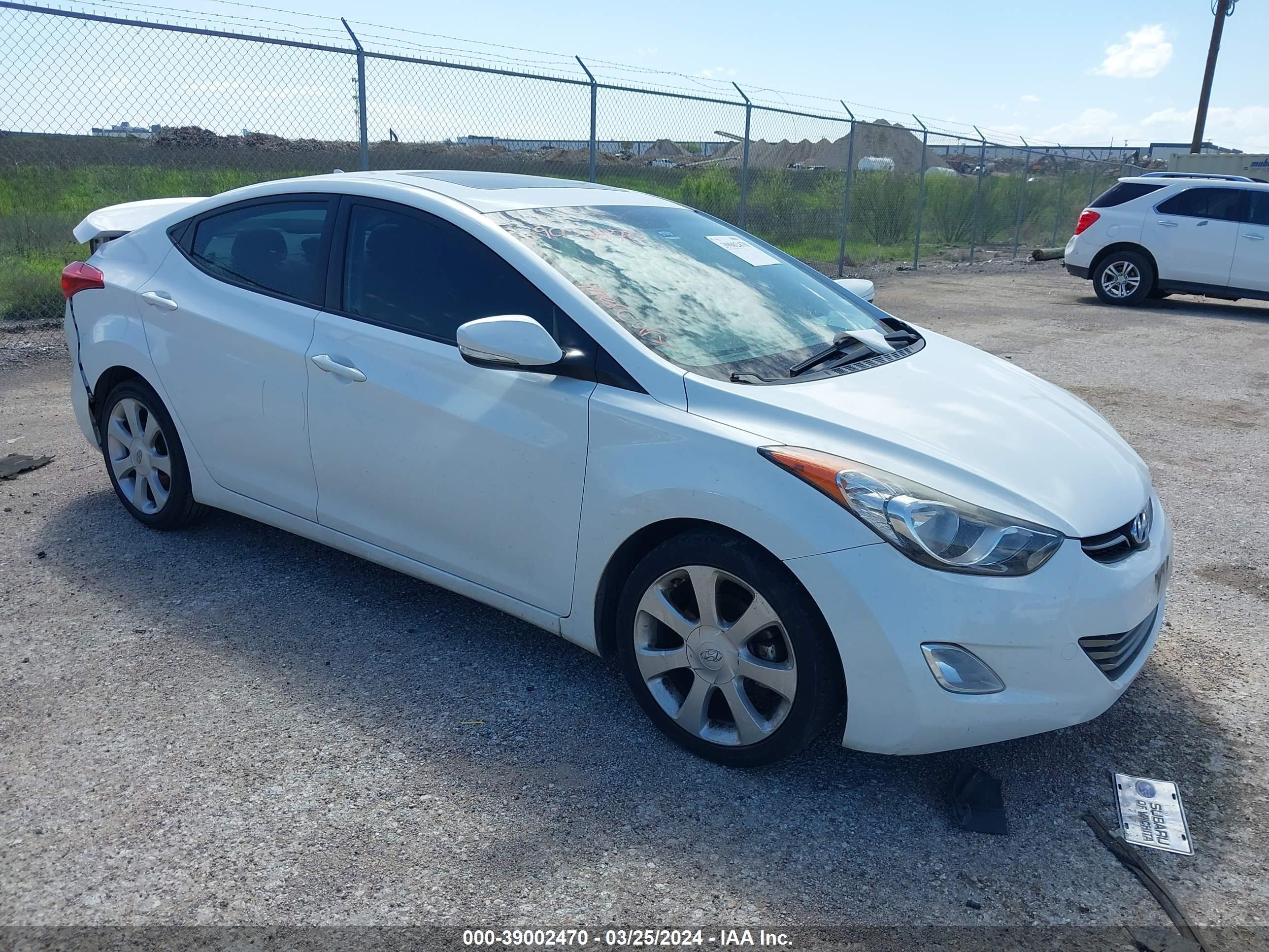 HYUNDAI ELANTRA 2013 5npdh4ae4dh310012