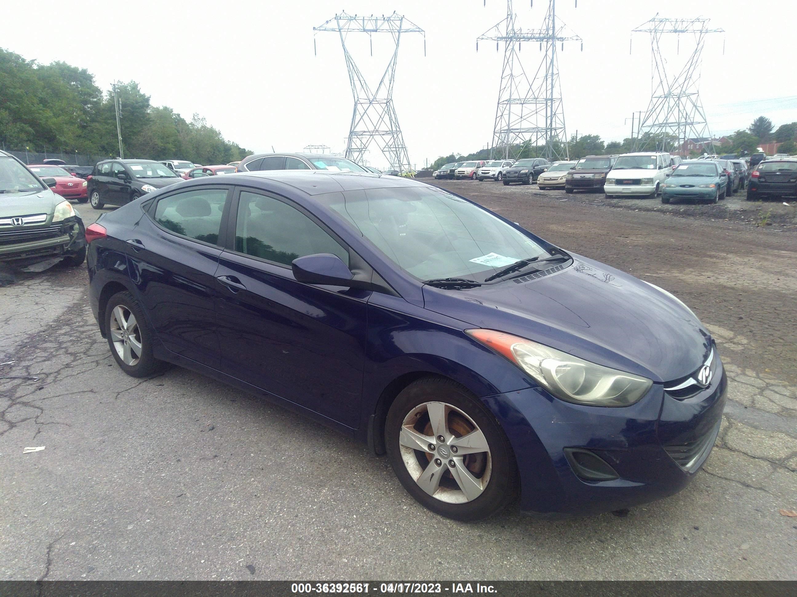 HYUNDAI ELANTRA 2013 5npdh4ae4dh405122