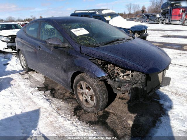 HYUNDAI ELANTRA 2014 5npdh4ae4eh461448