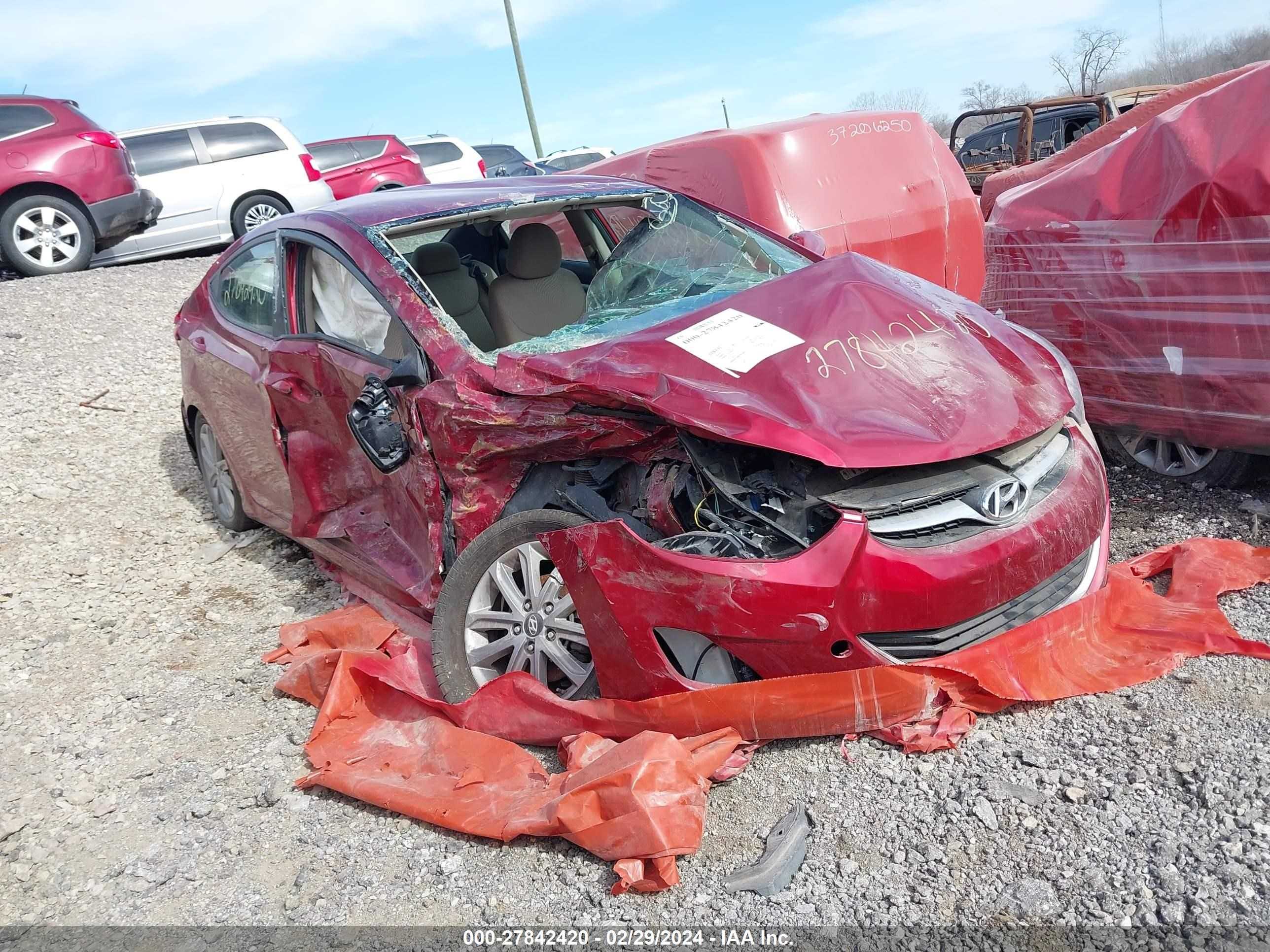 HYUNDAI ELANTRA 2014 5npdh4ae4eh463281