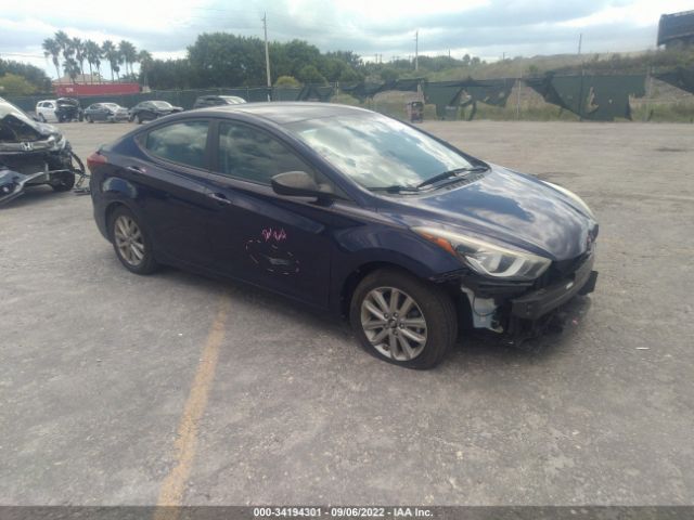 HYUNDAI ELANTRA 2014 5npdh4ae4eh476354