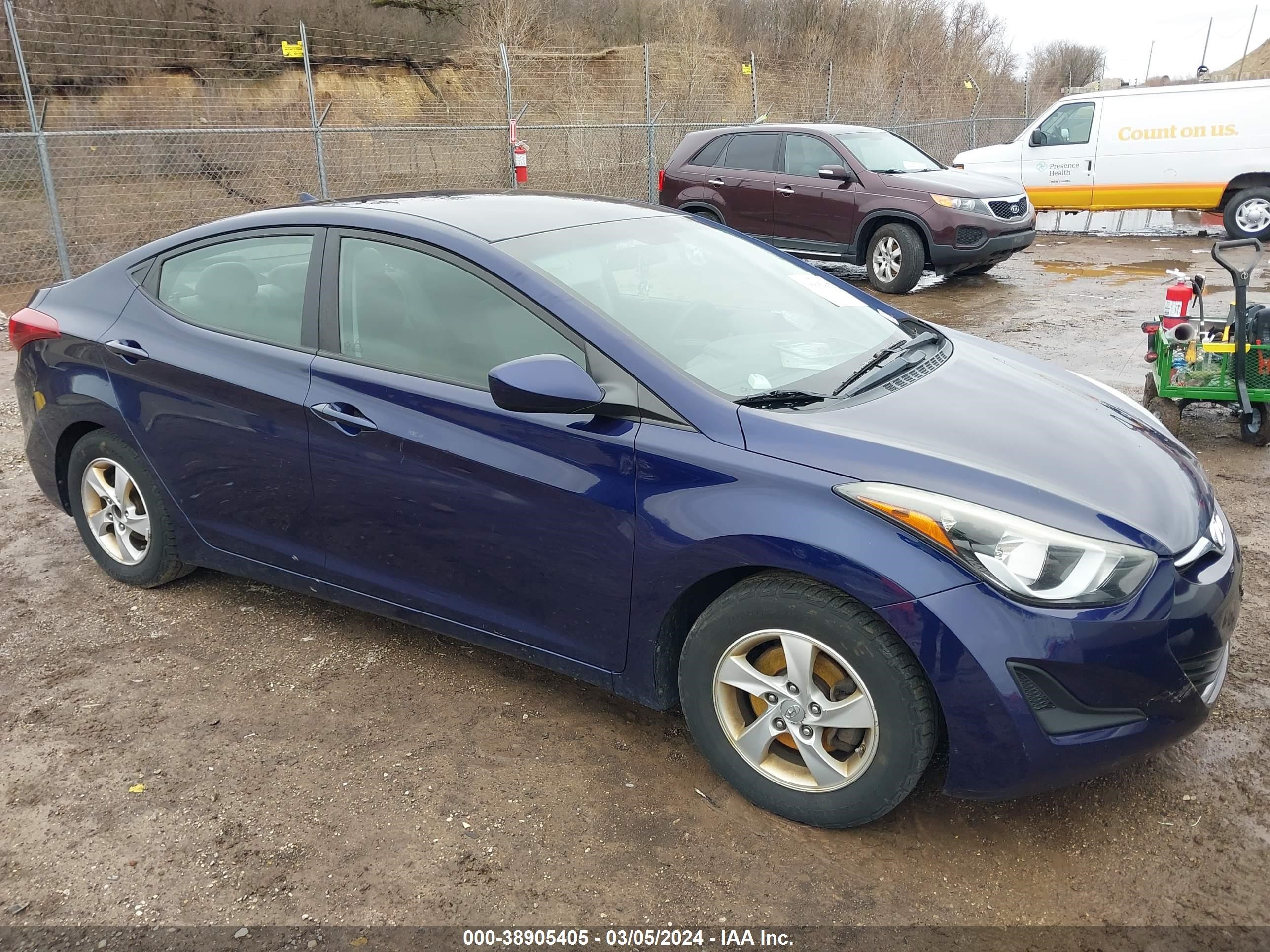 HYUNDAI ELANTRA 2014 5npdh4ae4eh490805