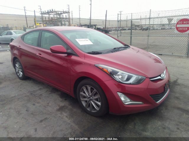 HYUNDAI ELANTRA 2014 5npdh4ae4eh490996