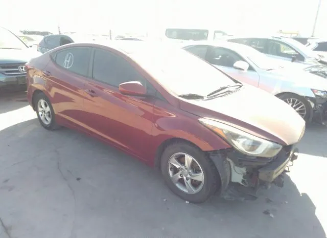 HYUNDAI ELANTRA 2014 5npdh4ae4eh491887