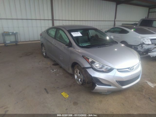 HYUNDAI ELANTRA 2014 5npdh4ae4eh495485