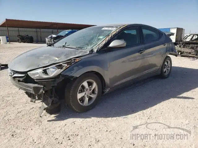 HYUNDAI ELANTRA 2014 5npdh4ae4eh501463