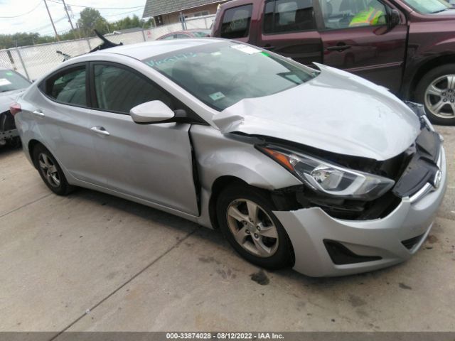 HYUNDAI ELANTRA 2014 5npdh4ae4eh506193