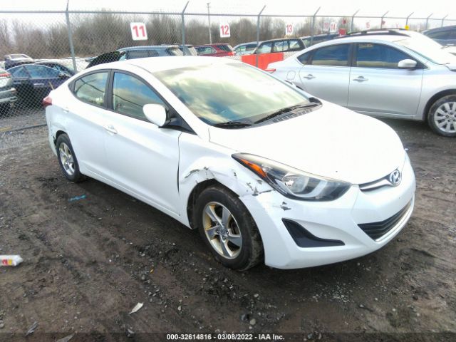 HYUNDAI ELANTRA 2014 5npdh4ae4eh507120