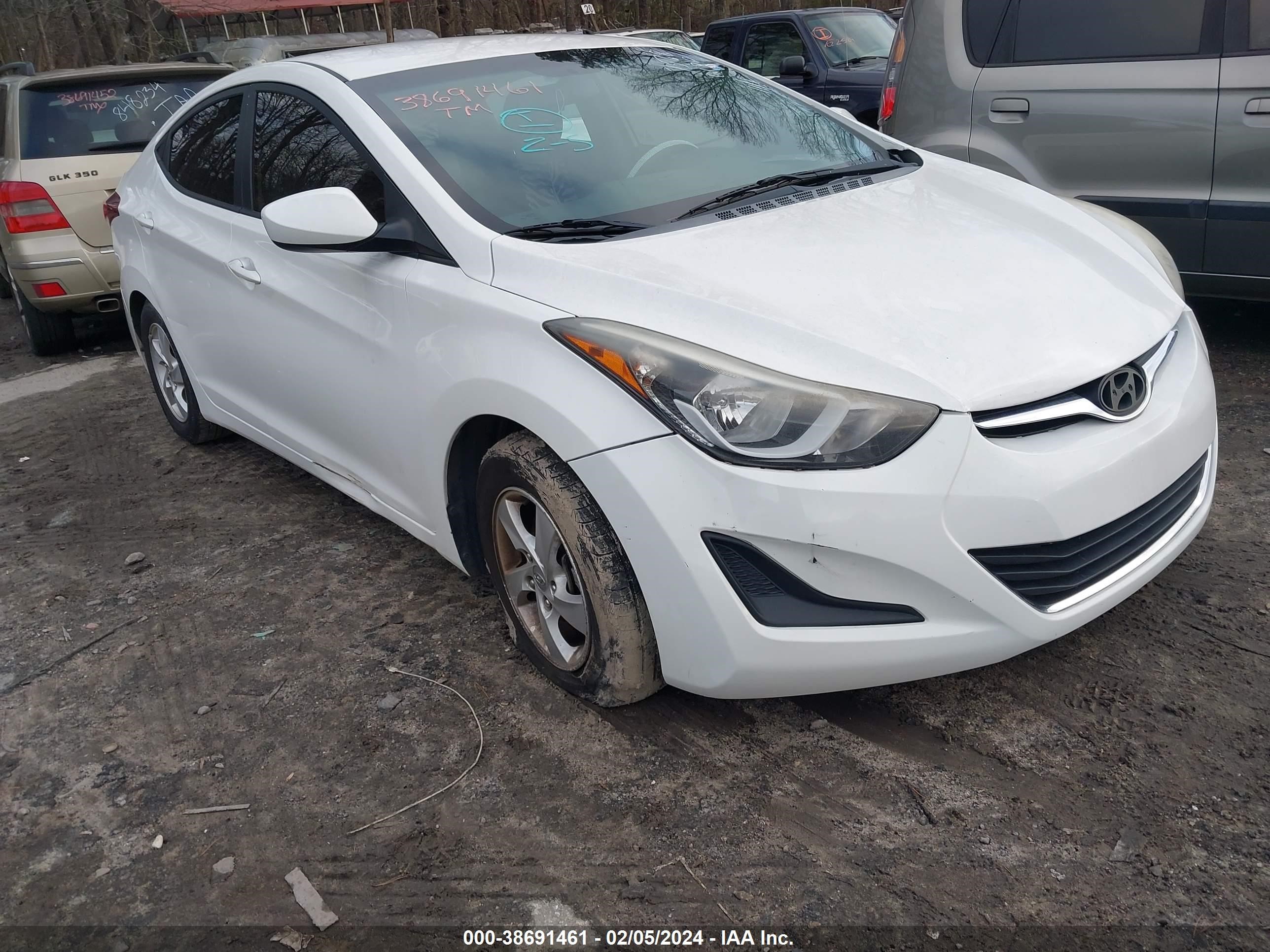 HYUNDAI ELANTRA 2014 5npdh4ae4eh507568