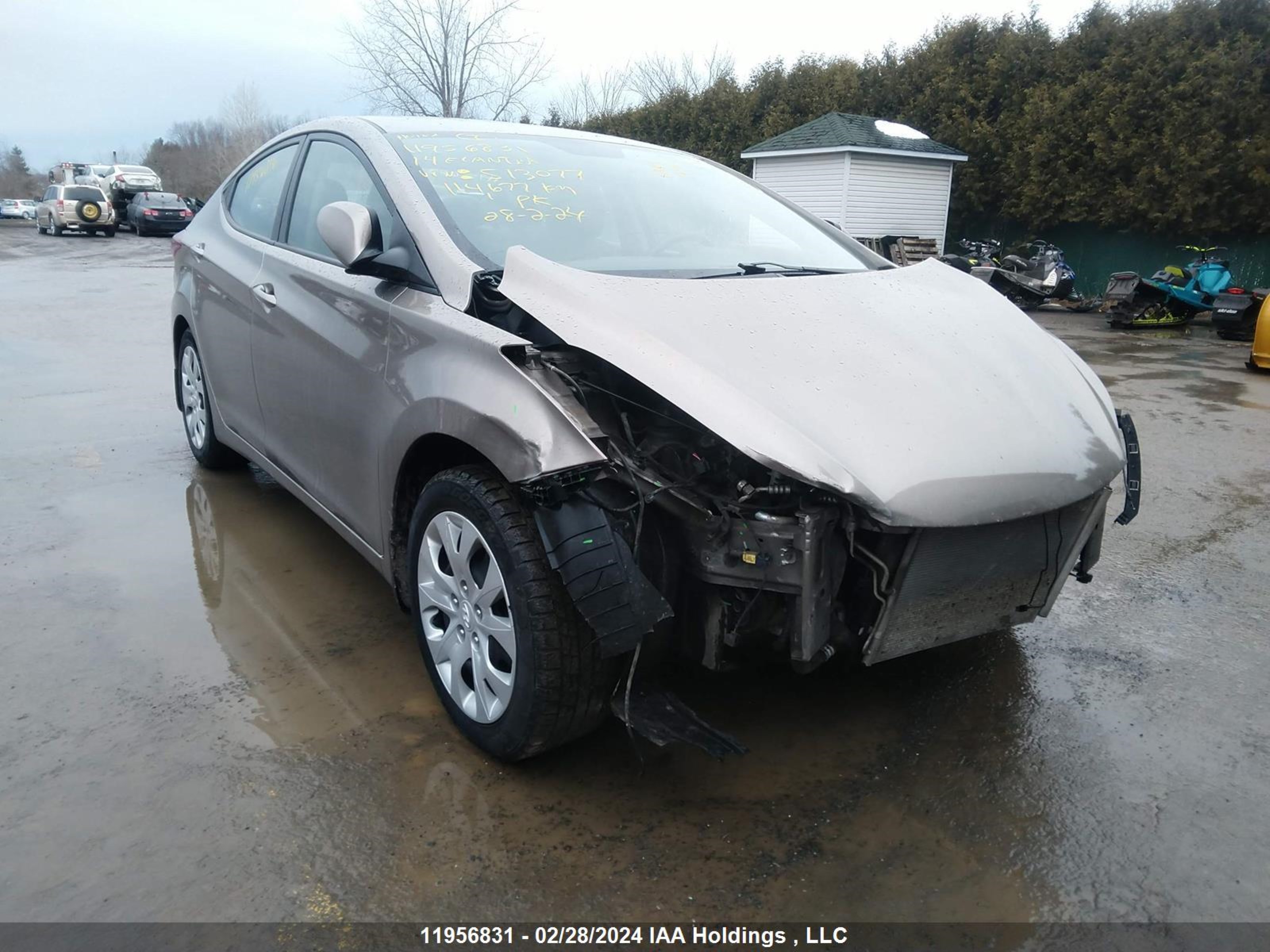 HYUNDAI ELANTRA 2014 5npdh4ae4eh513077