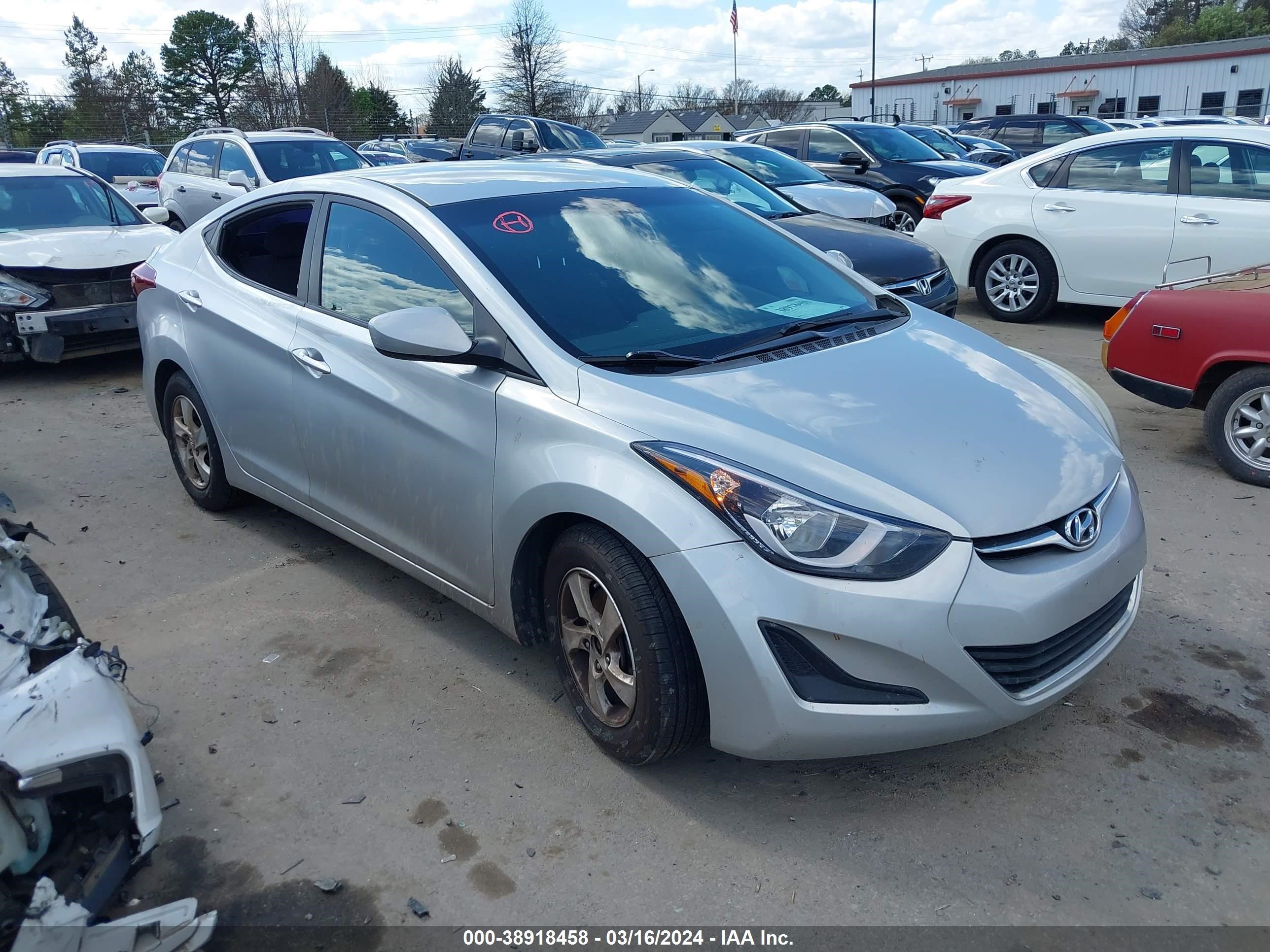 HYUNDAI ELANTRA 2014 5npdh4ae4eh516772