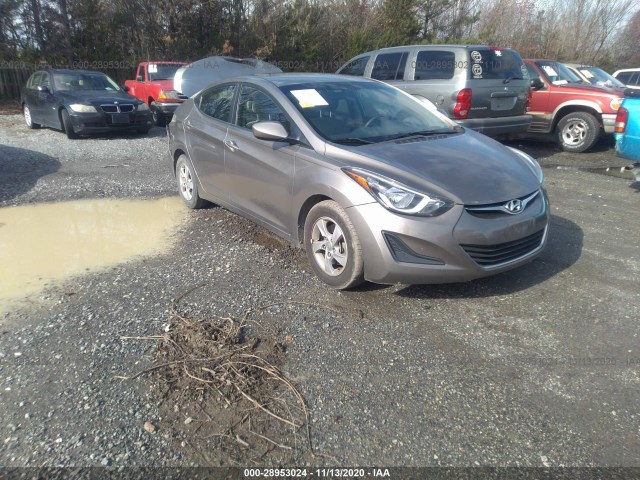 HYUNDAI ELANTRA 2014 5npdh4ae4eh522975