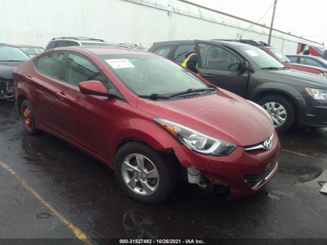 HYUNDAI ELANTRA 2014 5npdh4ae4eh527223