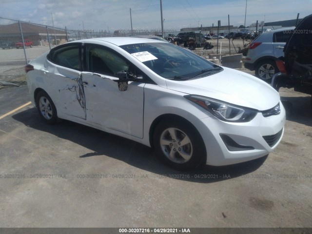 HYUNDAI ELANTRA 2014 5npdh4ae4eh527397