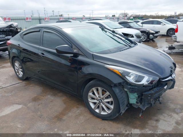 HYUNDAI ELANTRA 2014 5npdh4ae4eh533331