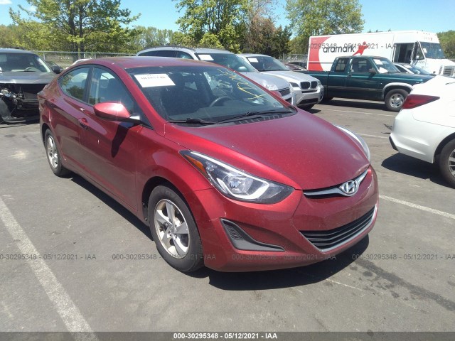 HYUNDAI ELANTRA 2014 5npdh4ae4eh534835