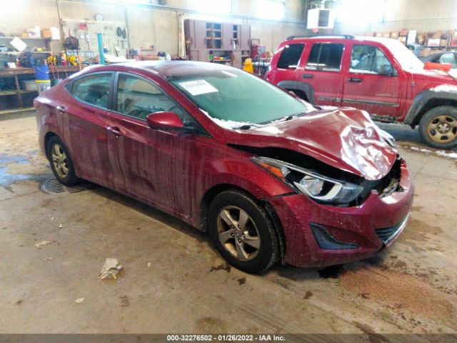 HYUNDAI ELANTRA 2014 5npdh4ae4eh535922