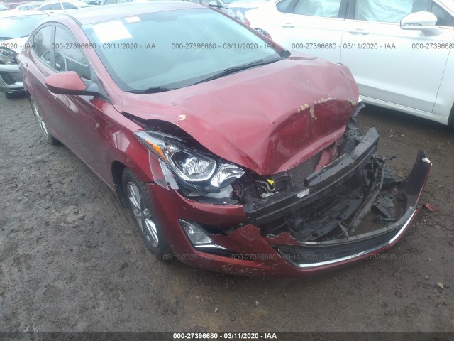 HYUNDAI ELANTRA 2014 5npdh4ae4eh537430