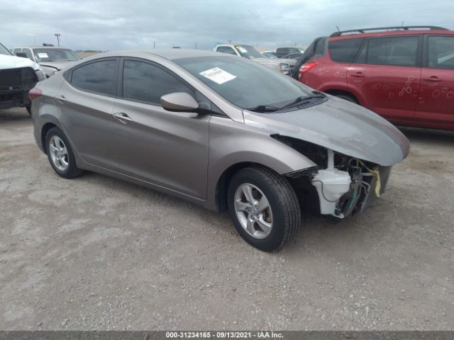 HYUNDAI ELANTRA 2014 5npdh4ae4eh538013