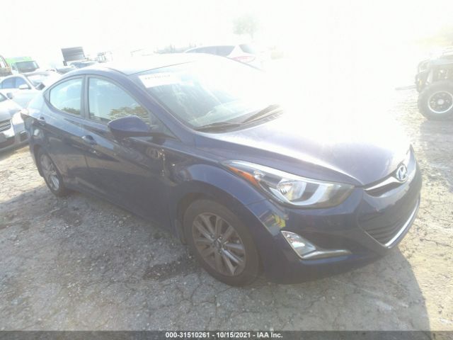 HYUNDAI ELANTRA 2014 5npdh4ae4eh541879