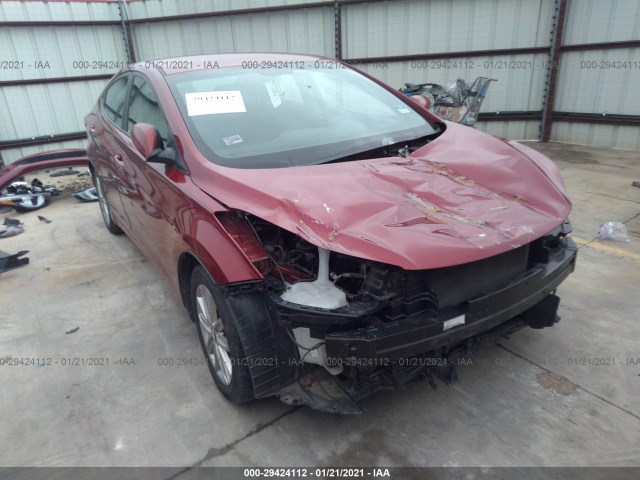 HYUNDAI ELANTRA 2014 5npdh4ae4eh542983