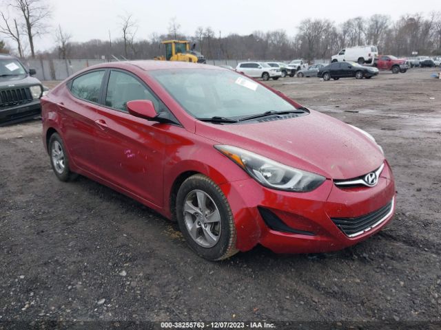 HYUNDAI ELANTRA 2014 5npdh4ae4eh544135