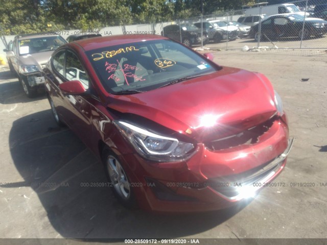 HYUNDAI ELANTRA 2014 5npdh4ae4eh544300