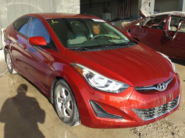 HYUNDAI ELANTRA SE 2014 5npdh4ae4eh546306