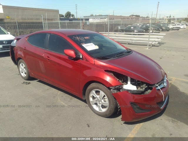 HYUNDAI ELANTRA 2015 5npdh4ae4fh557257