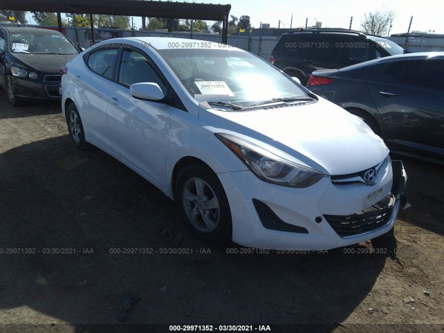 HYUNDAI ELANTRA 2015 5npdh4ae4fh566461